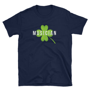Lucky Musician St Patrick's Day T-Shirt - Indie Band Coach