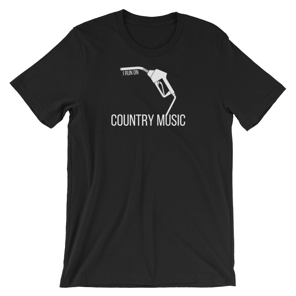 I Run On: Country Music Tee - Indie Band Coach