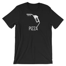 Load image into Gallery viewer, I Run On: Pizza Tee - Indie Band Coach