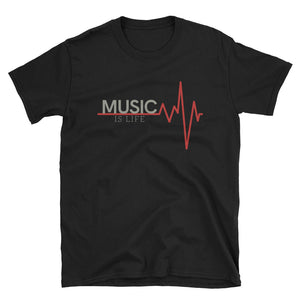Music Is Life - Inspirational T-Shirt - Indie Band Coach