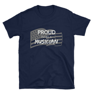 *Proud to Be A Musician - Patriotic Tee - Indie Band Coach