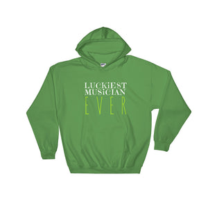 Luckiest Musician Ever - St Patrick's Day Hoodie - Indie Band Coach